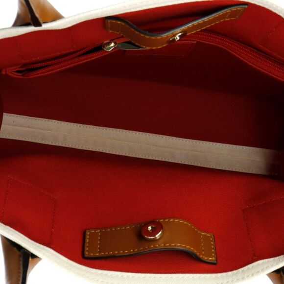 Christian Louboutin Nastroloubi Tote Printed Canvas Large Neutral, Print - Picture 5 of 8